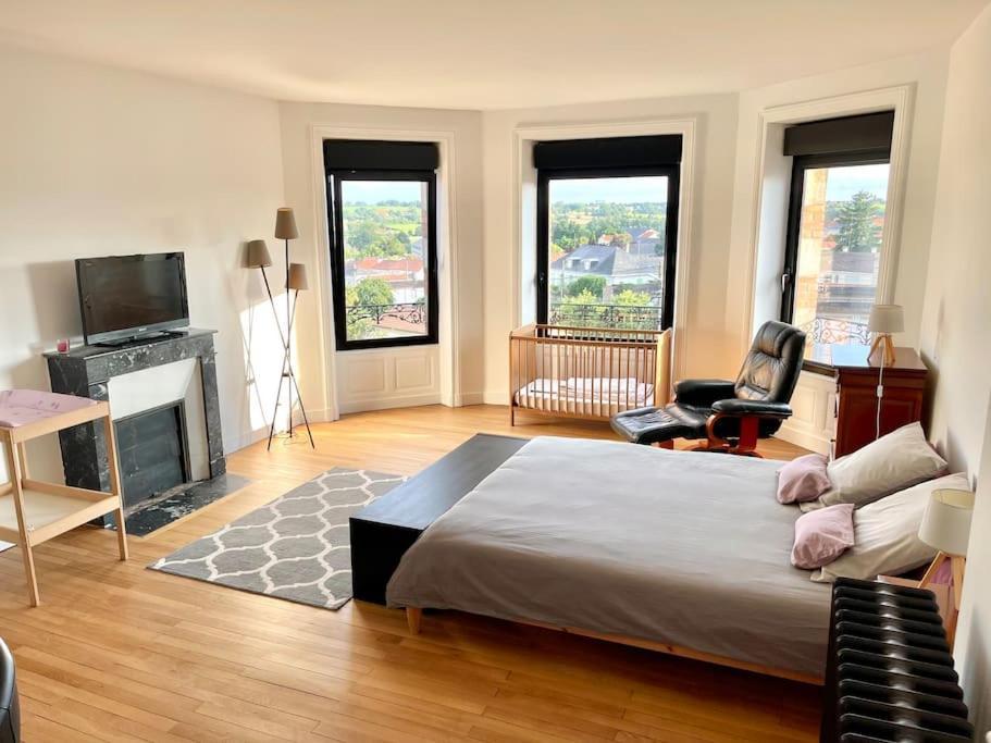 Appartement 160M2 - 2E Etage Maison De Maitre Beaupréau-en-Mauges Exteriér fotografie
